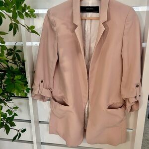 Zara Blush Pink Women's Blazer